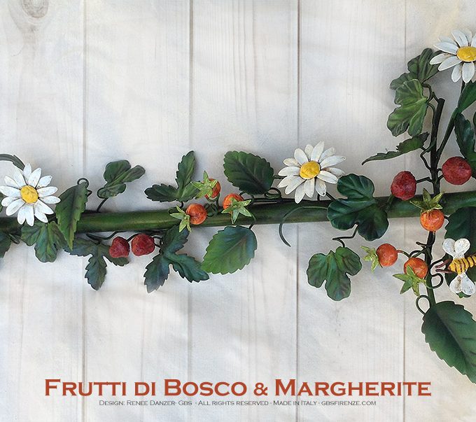 Frutti di Bosco & Margherite – Asta da Tenda
